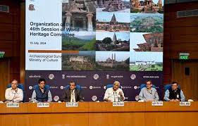 भारत ने विश्व धरोहर समिति की 46वीं ऐतिहासिक बैठक की मेजबानी की