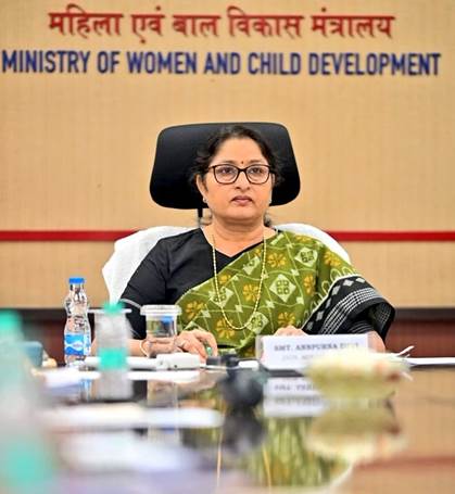 अन्नपूर्णा देवी ने महिला और बाल विकास पहलों पर राष्ट्रस्तरीय बैठक की अध्यक्षता की