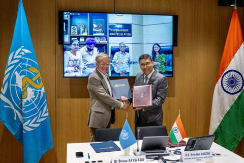 भारत सरकार के आयुष मंत्रालय और विश्व स्वास्थ्य संगठन के बीच डोनर एग्रीमेंट पर हस्ताक्षर
