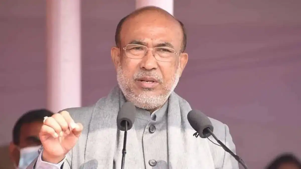 मणिपुर के मुख्यमंत्री एन बीरेन सिंह का इस्तीफा देने से इनकार, राज्य की ‘रक्षा’ के लिए जनता का समर्थन होने का दावा