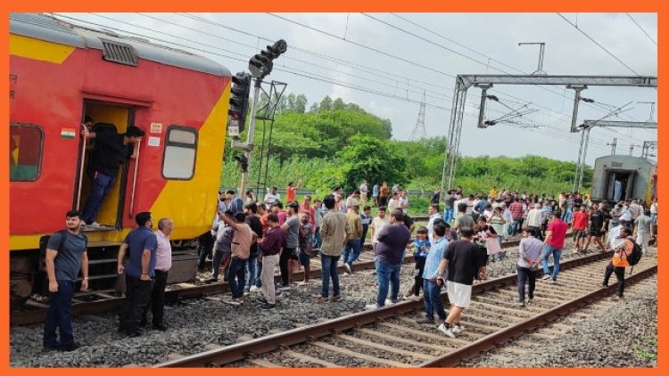 कानपुर के पास साबरमती एक्सप्रेस डिरेल, 22 डिब्बे पटरी से उतरे