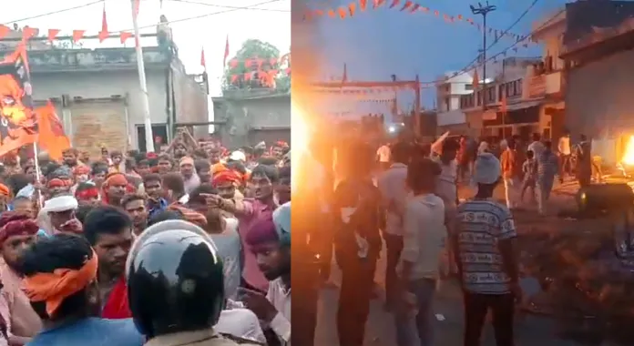 बहराइच हिंसा: दुर्गा मूर्ति विसर्जन के दौरान बवाल, एक युवक की मौत से क्षेत्र में तनाव
