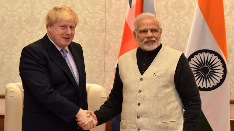 ब्रिटेन के पूर्व प्रधानमंत्री बोरिस जॉनसन ने प्रधानमंत्री नरेंद्र मोदी की प्रशंसा की