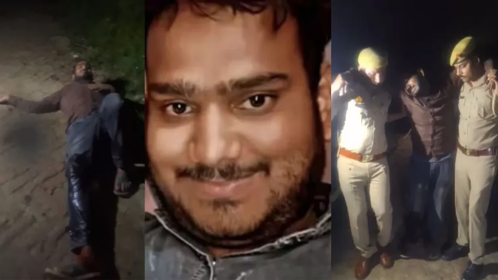 मोहनगंज में पुलिसकर्मी की पिस्टल छीनकर भागने की कोशिश में चंदन वर्मा को लगी गोली