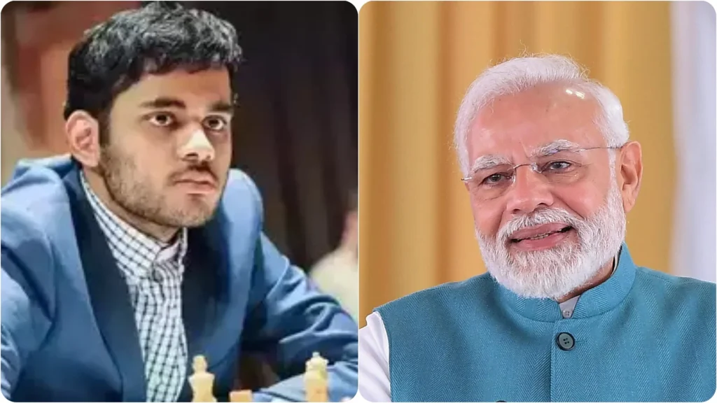 प्रधानमंत्री मोदी ने अर्जुन एरिगेसी को 2800 ईएलओ अंक पार करने पर दी बधाई, कहा- यह युवाओं को शतरंज में प्रेरित करेगा