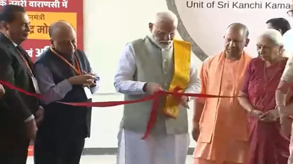 प्रधानमंत्री मोदी ने वाराणसी में आरजे शंकरा आई हॉस्पिटल का उद्घाटन किया प्रधानमंत्री मोदी ने वाराणसी में आरजे शंकरा आई हॉस्पिटल का उद्घाटन किया