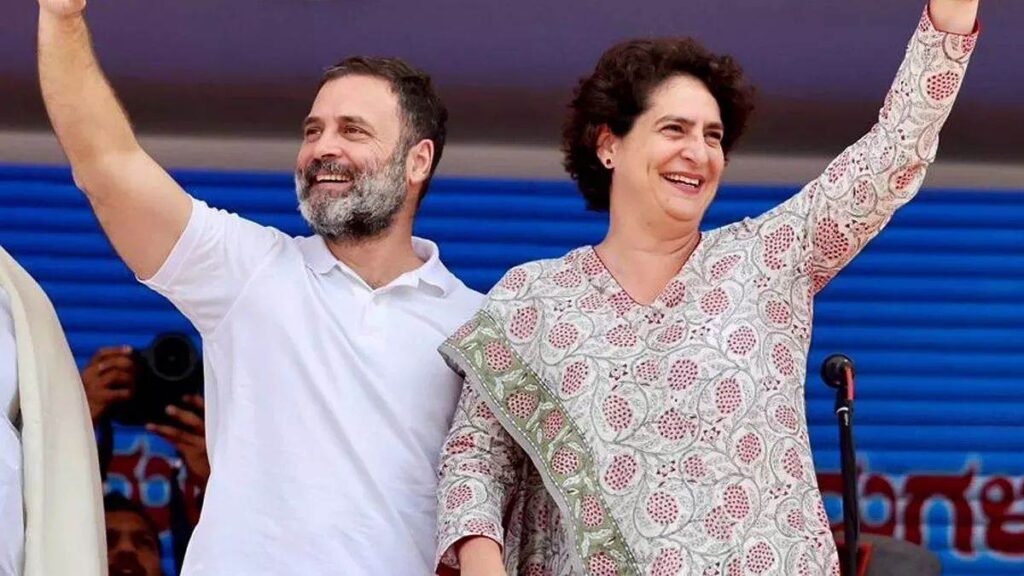प्रियंका गांधी शपथ: राहुल गांधी बने फोटोग्राफर, बहन की तस्वीरें खींचकर दिखाया खास रिश्ता