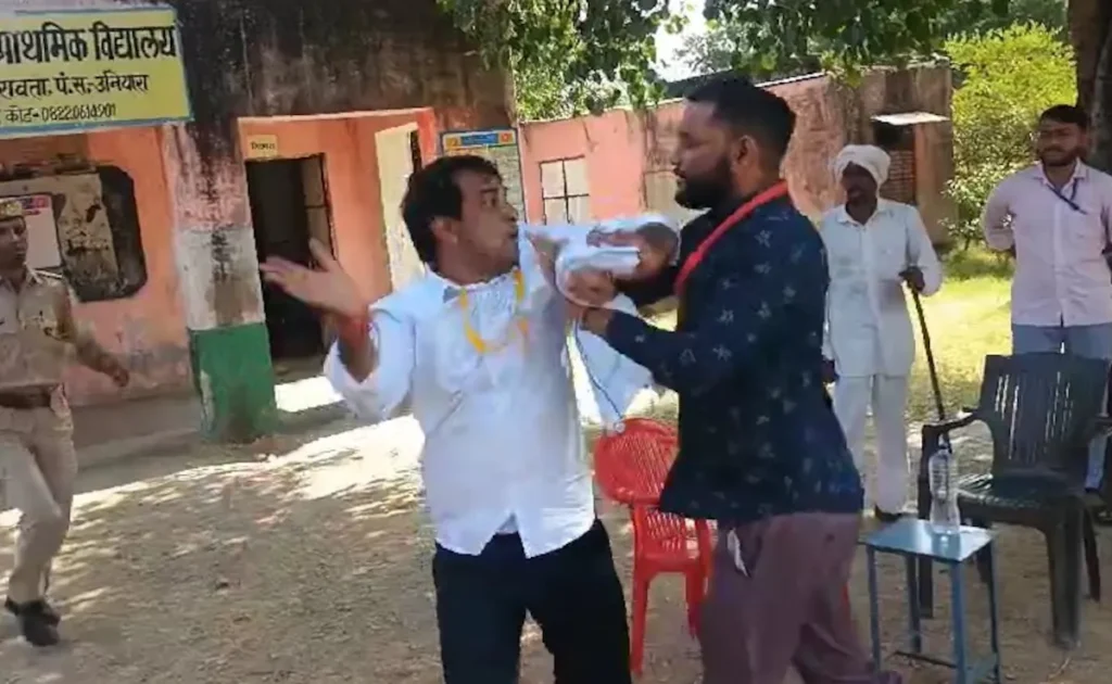 राजस्थान में एसडीएम को थप्पड़ मारने वाले नरेश मीणा पुलिस कस्टडी से फरार होकर मीडिया के सामने आए, कहा एसडीएम करवा रहे थे फर्जी वोटिंग