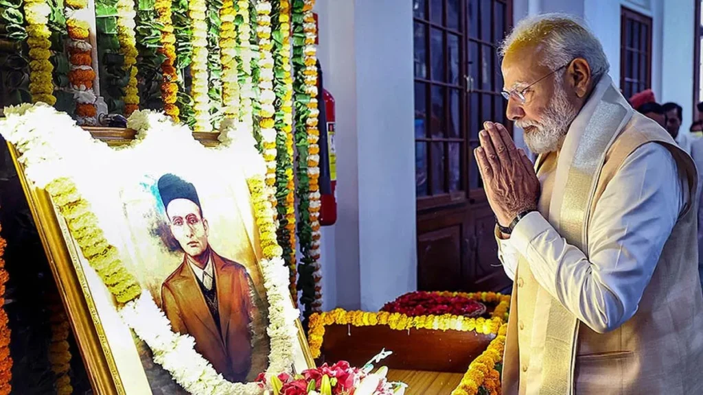 वीर सावरकर की पुण्यतिथि पर PM मोदी का श्रद्धांजलि संदेश – ‘राष्ट्र कभी नहीं भूलेगा उनका बलिदान’