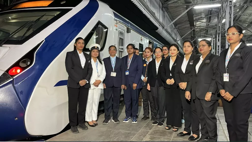 अंतर्राष्ट्रीय महिला दिवस पर खास पहल: ऑल वुमेन ऑपरेटेड वंदे भारत एक्सप्रेस