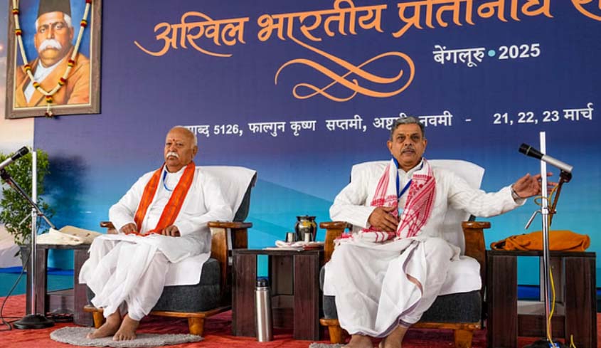 औरंगजेब पर मचे बवाल के बीच बोले RSS महासचिव होसबोले – ‘आक्रांताओं जैसी मानसिकता वाले देश के लिए खतरा’