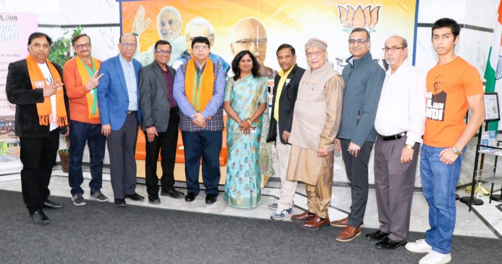 शिकागो में OFBJP ने दिल्ली में भाजपा की जीत का भव्य जश्न मनाया