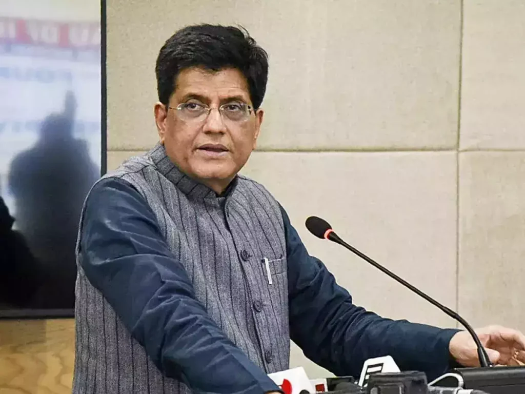 पीयूष गोयल ने भारत की ऐतिहासिक आर्थिक उपलब्धि की सराहना की: GDP एक दशक में दोगुनी होकर $4.3 ट्रिलियन पहुंची