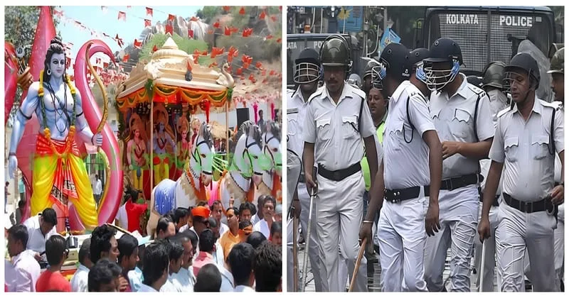 प्लास्टिक की गदा, आगे-पीछे पुलिस… बंगाल में अंजनी पुत्र सेना और VHP को इन शर्तों के साथ मिली रामनवमी रैली की इजाजत