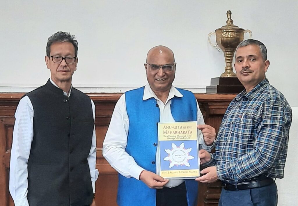 भारतीय उच्च अध्ययन संस्थान , शिमला में प्रो. मदन मोहन गोयल का विजिटिंग प्रोफेसर के रूप में प्रवास आरंभ