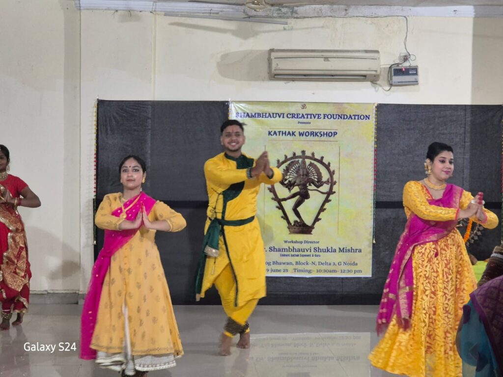 ग्रेटर नोएडा में छह दिवसीय कथक कार्यशाला का भव्य समापन