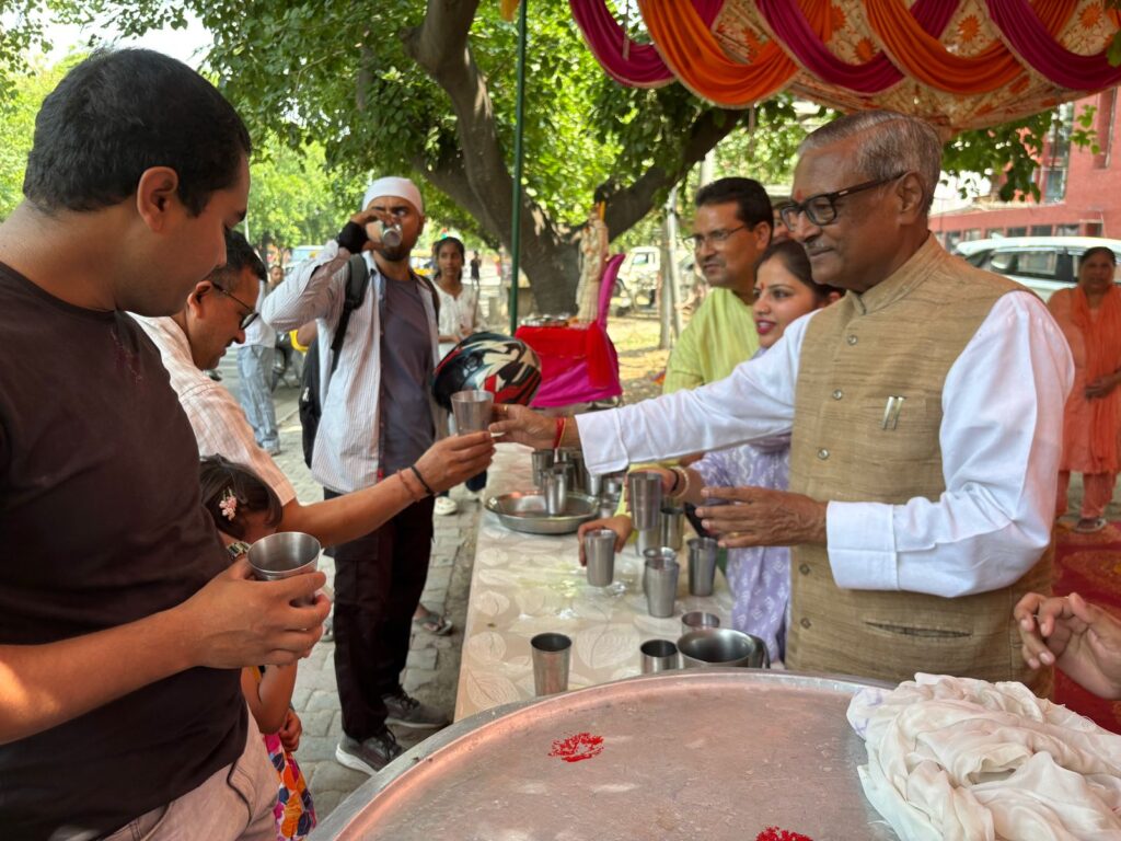 चंडीगढ़ में श्री हरि सिमरन सेवा समिति ने किया ‘छबील’ का आयोजन, सत्यपाल जैन ने किया उद्घाटन