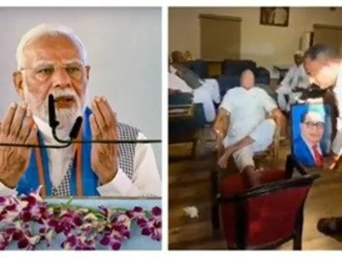 प्रधानमंत्री मोदी ने अंबेडकर अपमान मामले पर आरजेडी को घेरा