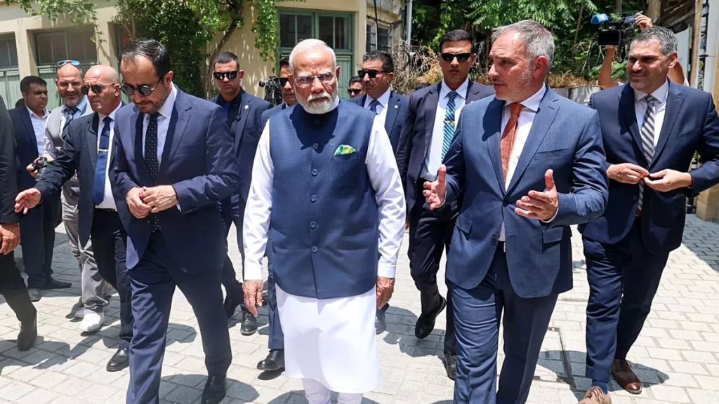 साइप्रस की पीएम मोदी की यात्रा: तुर्किये को एक रणनीतिक संदेश और भारत के लिए इसका महत्व