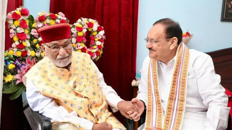 पिता से मिले जीवनमूल्य आज उनकी राजनीतिक सोच और व्यवहार में झलकते हैं: जेपी नड्डा ने शताब्दी समारोह में अर्पित की श्रद्धांजलि