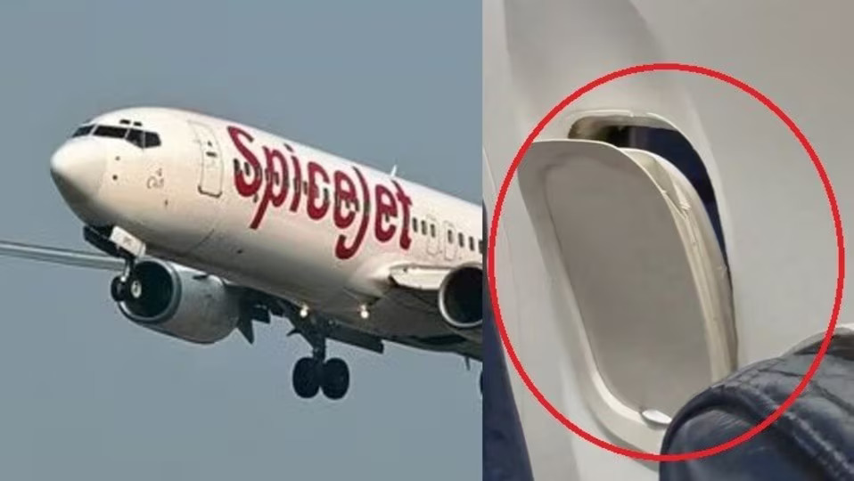 स्पाइसजेट विमान की खिड़की हवा में गिरने से मचा हड़कंप: क्या केवल ‘कॉस्मेटिक खराबियों’ के सहारे उड़ रहे हैं हमारे हवाई जहाज ?