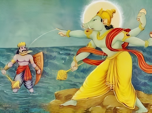 जब पृथ्वी को रसातल में छुपा दिया गया था जब पृथ्वी को रसातल में छुपा दिया गया था