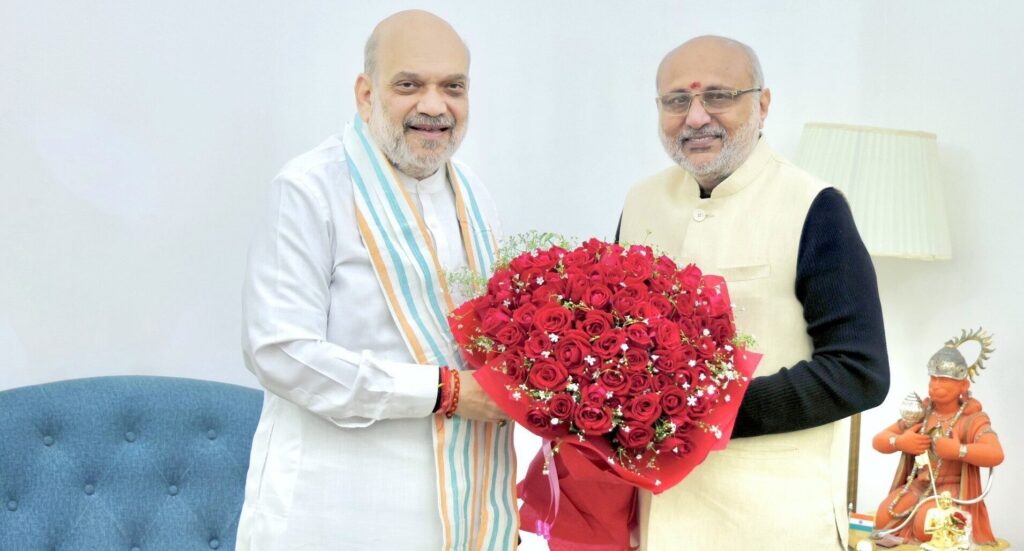 सीपी राधाकृष्णन को अमित शाह ने दी बधाई, बताया ‘उच्च सदन की गरिमा बढ़ाने वाला’