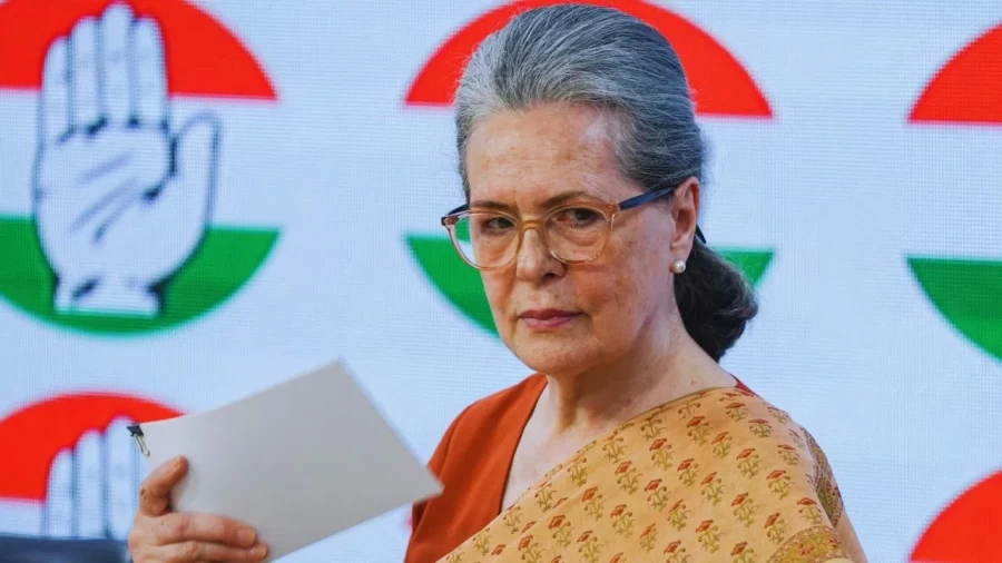 सोनिया गांधी ने फिलिस्तीन पर मोदी सरकार की चुप्पी पर साधा निशाना