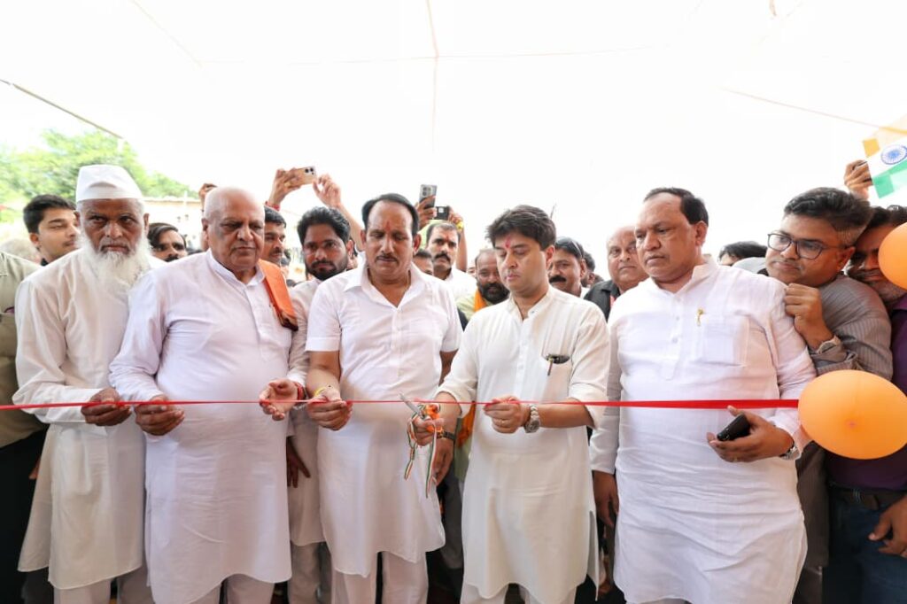 केंद्रीय मंत्री सिंधिया की शिवपुरी को सौगात: मिले 4 नए बिजली उपकेंद्र