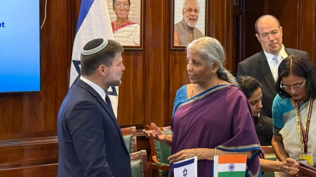 भारत–इज़राइल आर्थिक रिश्तों में नई उड़ान : द्विपक्षीय निवेश समझौते से खुलेंगी संभावनाएँ भारत–इज़राइल आर्थिक रिश्तों में नई उड़ान :