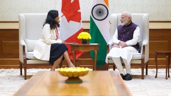 कनाडा की विदेश मंत्री ने प्रधानमंत्री श्री नरेंद्र मोदी से की मुलाकात, द्विपक्षीय साझेदारी में नई गति लाने पर जोर