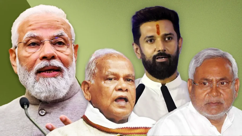 सीट बंटवारे पर अड़े चिराग-मांझी, BJP पर बढ़ा दबाव