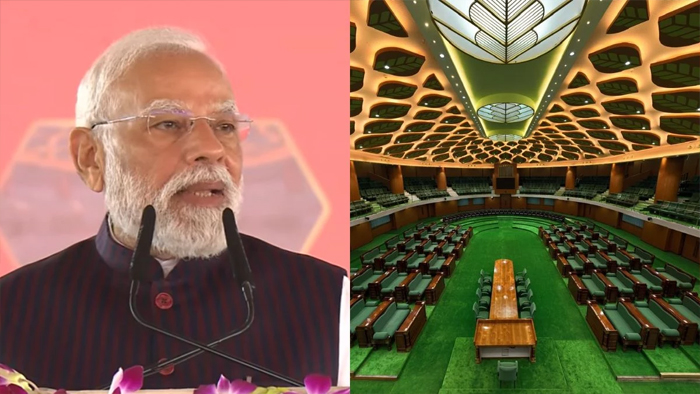 प्रधानमंत्री मोदी ने किया छत्तीसगढ़ के नए विधानसभा भवन का उद्घाटन
