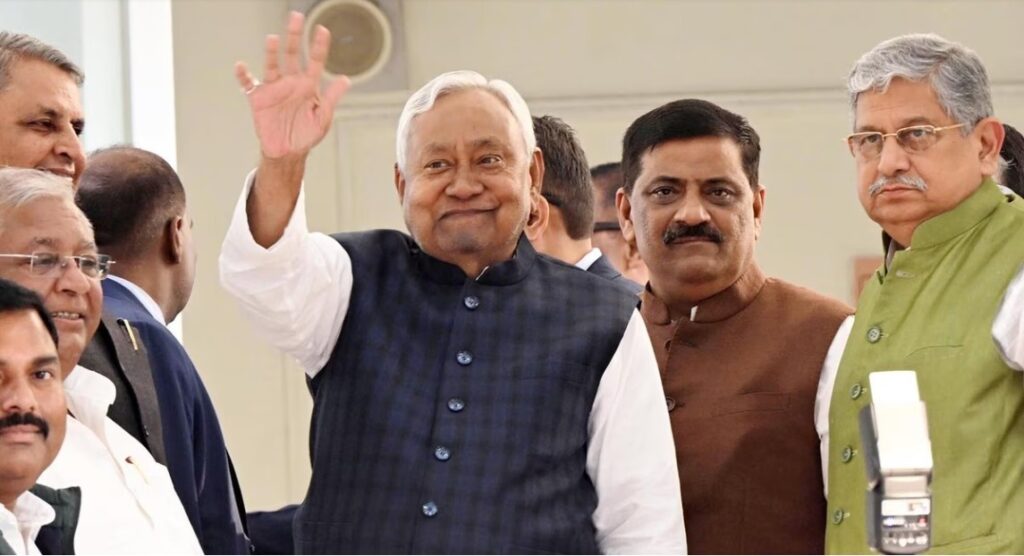 नीतीश कुमार 10वीं बार CM, आज गांधी मैदान में शपथ
