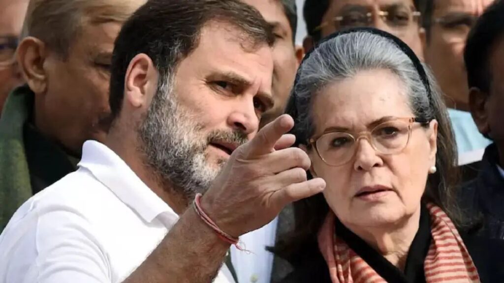 नई एफ-आइ-आर से राहुल–सोनिया घिरे, शीतकालीन सत्र से ठीक पहले कांग्रेस की रणनीति बिगड़ी