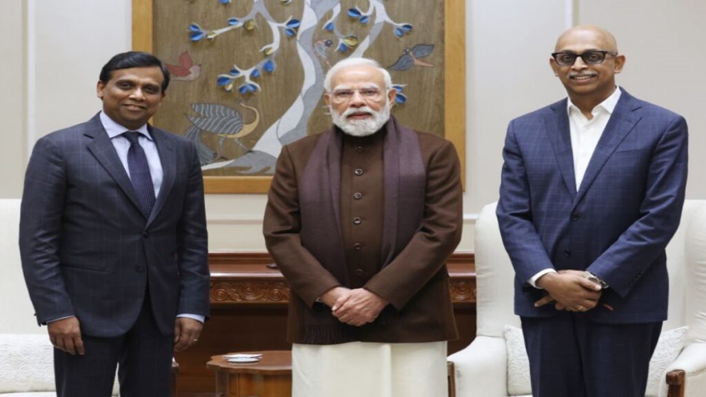पीएम मोदी ने शीर्ष वैश्विक सीईओ से मुलाकात पर जताई खुशी
