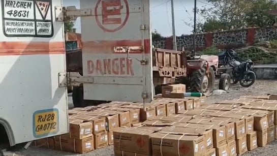 राजस्थान के श्रीनाथजी में मिला विस्फोटकों का जखीरा