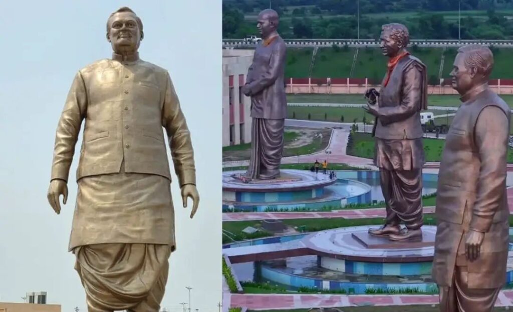 शिखर पुरुषों की 65 फीट ऊँची 3 मूर्तियां, यह सिर्फ स्मारक नहीं, विचारों की घोषणा है