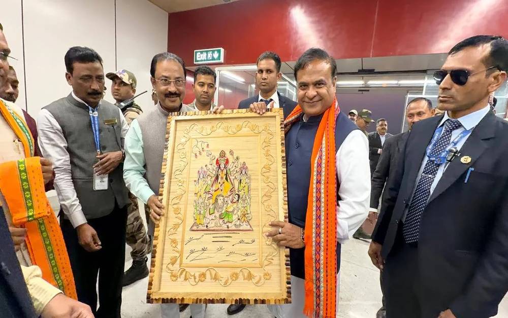 अगरतला में मुख्यमंत्री हिमंता बिस्वा सरमा–माणिक साहा की अहम बैठक