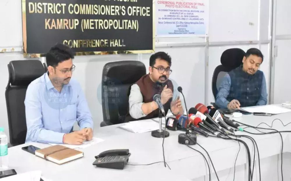 असम चुनाव 2026: कामरूप (मेट्रो) में आज से EVM-VVPAT जाँच शुरू असम चुनाव 2026: कामरूप (मेट्रो) में आज से EVM-VVPAT जाँच शुरू