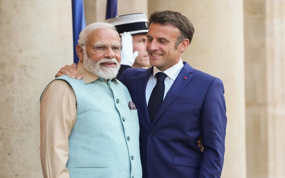 मोदी और मैक्रों की मुलाकात से भारत-फ्रांस दोस्ती को मिलेगी नई रफ़्तार मोदी और मैक्रों की मुलाकात से भारत-फ्रांस दोस्ती को मिलेगी नई रफ़्तार