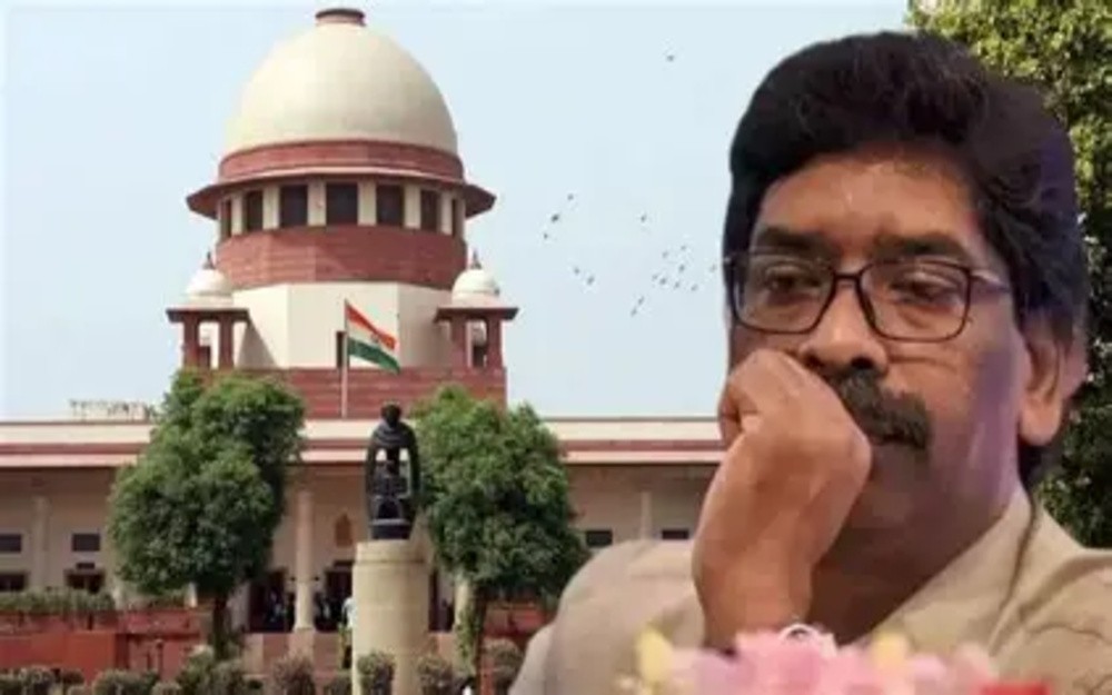 सुप्रीम कोर्ट : हेमंत सोरेन के खिलाफ मनी लॉन्ड्रिंग मामले की सुनवाई रोक सुप्रीम कोर्ट : हेमंत सोरेन के खिलाफ मनी लॉन्ड्रिंग मामले की सुनवाई रोक