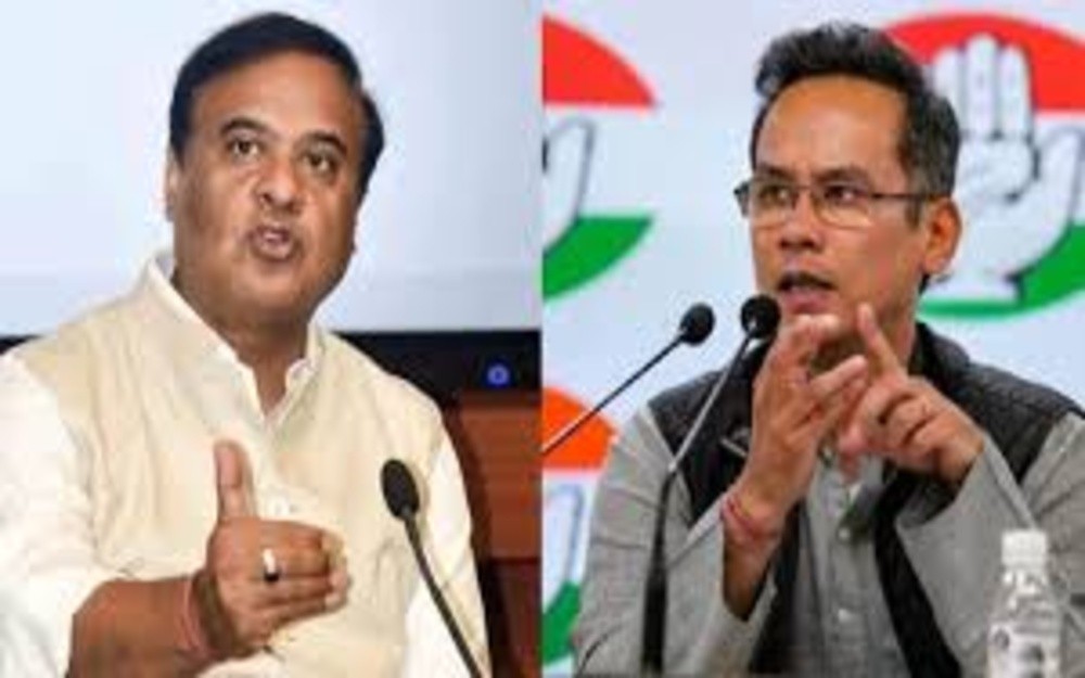 असम : हिमंत बनाम गौरव, 500 करोड़ का मानहानि केस असम : हिमंत बनाम गौरव, 500 करोड़ का मानहानि केस