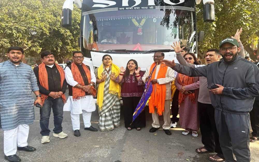 श्री खाटू श्याम जी व सालासर बाला जी धाम के लिए पहली धार्मिक बस यात्रा