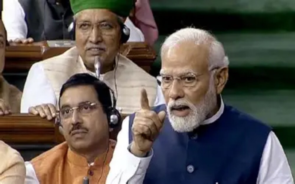 मदुरै में प्रधानमंत्री नरेंद्र मोदी का डीएमके पर तीखा हमला मदुरै में प्रधानमंत्री नरेंद्र मोदी का डीएमके पर तीखा हमला
