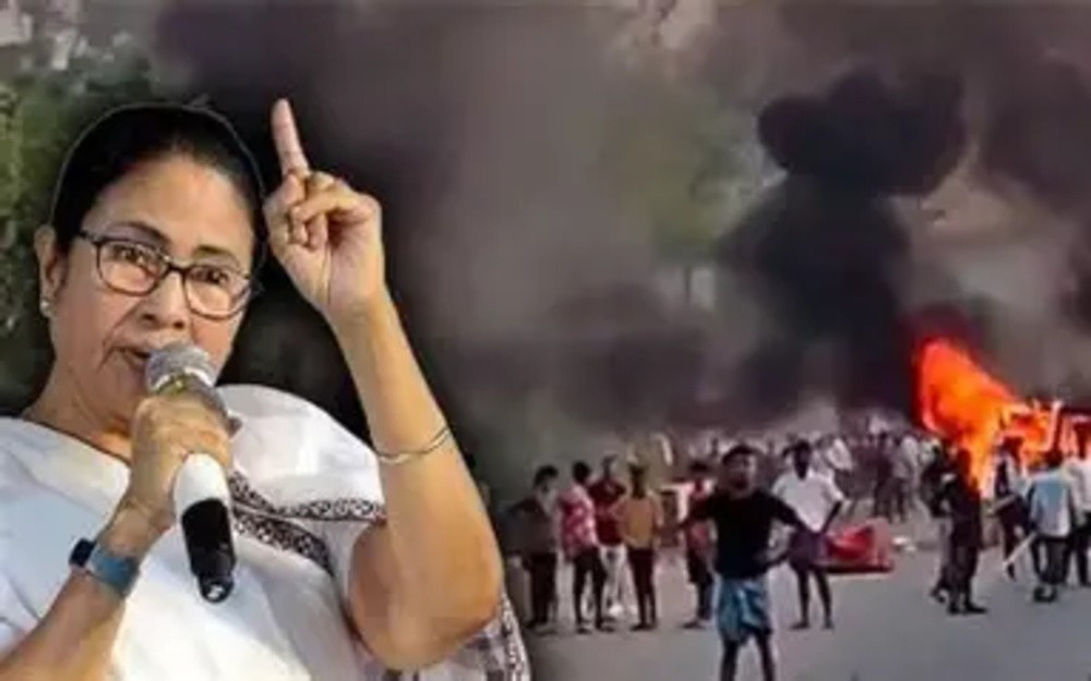 मुर्शिदाबाद :रामनवमी पर हिंसा ममता बनर्जी की उकसाने वाली गंदी राजनीति मुर्शिदाबाद :रामनवमी पर हिंसा ममता बनर्जी की उकसाने वाली गंदी राजनीति