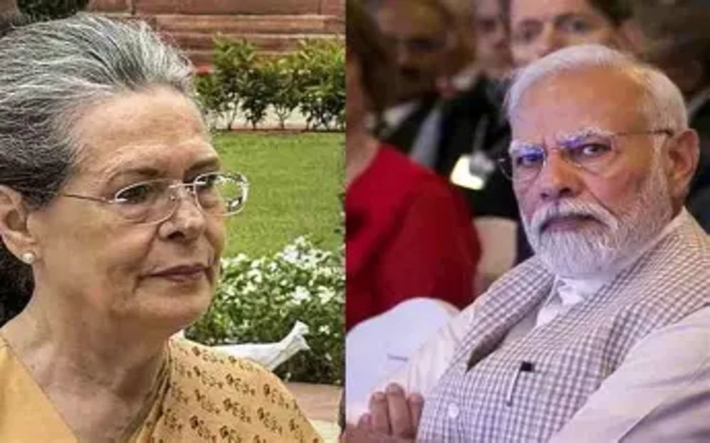 पश्चिम एशिया पर सोनिया गांधी के लेख से सियासी घमासान पश्चिम एशिया पर सोनिया गांधी के लेख से सियासी घमासान