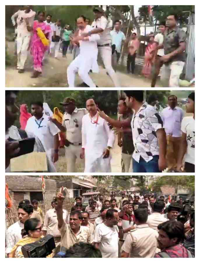 मतदान के दौरान कई जगह झड़पें, भाजपा उम्मीदवार पर हमला