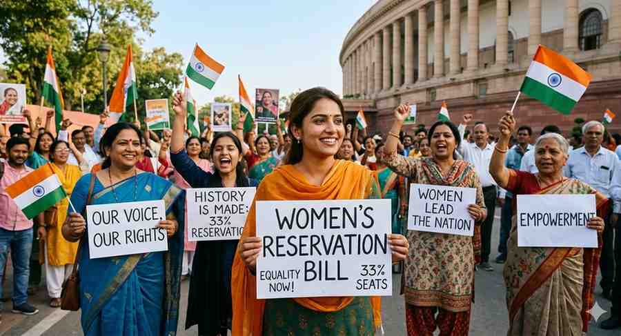 महिला आरक्षण विधेयक: आधी आबादी की आवाज़ को सत्ता तक पहुँचाने का ऐतिहासिक संकल्प