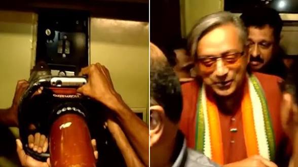 तिरुवनंतपुरम होटल में लिफ्ट में फंसे शशि थरूर, फायर टीम ने सुरक्षित बाहर निकाला